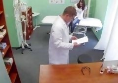 Sexy patient receives fucked by the doctor