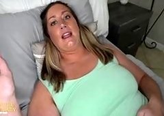 Britney Maes Big Tits Bounce Wildly as She Deepthroats Massive Cock with Insatiable Cum