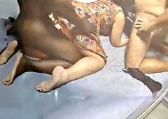 Husband Captures His Wife Getting Pounded by the Massive Amateur Cock of Lucas and Karina in Portuguese Subs