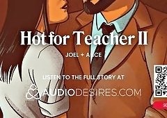 Dominant Teacher Pounds Big-Butted Student in Classroom ASMR