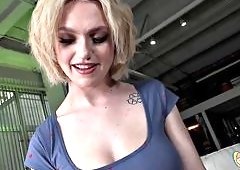 Hot Stepdad Punishes Troublemaker Gracie Gates