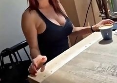 Alexis Fawx Milf Coffee Sex: POV Cumshot in Pussy