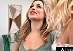 Kenna James The Clumsy Trip Slip Leads To Wild Public Anal Pounding From Strrap-On As Horny Host Anna