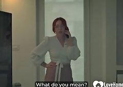 Spying on Busty Stepmom Before Fuck