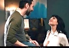 Little Puck and Tommy Pistols Office Blowjob Leads to Wild Creampie