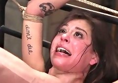 21 year old BDSM bitch fucked in the anal hole by dirty stud