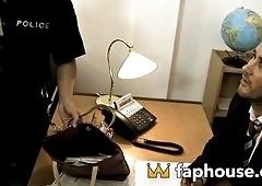 Monicka Jaymes, Claudia Adams and Tracey Venus Draw Cops Drooling Eyes with Double-Penetration