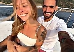 Hardcore Lesbian Captains Fuck Crew Members on Capri Boat Trip