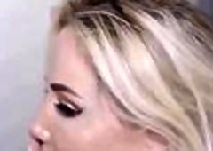 Savannah Bonds Big-Tits Piss Soak Anal Pounding on Couch