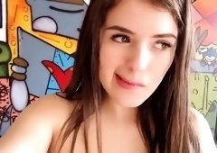 Sensual camgirl having wild fun with her favorite toys