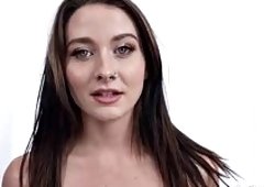 Brunette Veronica Church in Deep-Throat Casting POV