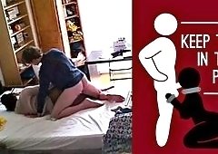 Big-Butt Ebony Marie G. Caught Cleaning White Ass in Cheating Deep Throat