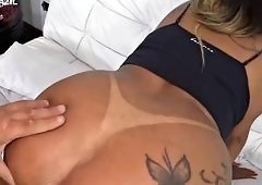 BBW Brazilian Luana Limas Anal Pounding POV