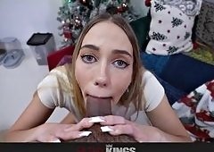 Blonde Khloe Kapri Fingers ZeusWhit Before Bareback Anal Pounding