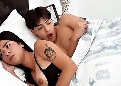 After Pounding Hannah Miller in Hardcore Fuck Session, MrGarrison and EricKartmands Slam Lil Timy with Massive