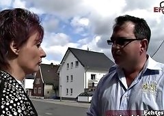 German Housewife Teases And Fucks In Public
