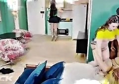 Two Sizzling Brazilian Hotties Crave Peril and Alternate Wild Public Anal Poundings Right Before the Wife Suspects
