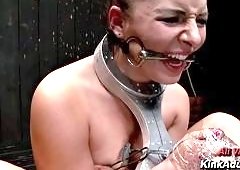 Ashli Orion Claire Adams Lesbian Dildo Bondage