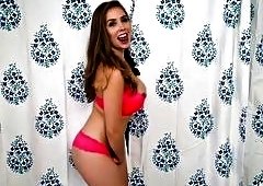 Big-Tits Housewife Deepthroats Stepson
