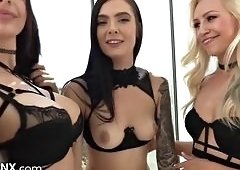 Ivy Lebelle, Lyra Law Marley Brinx Double Penetration Debut