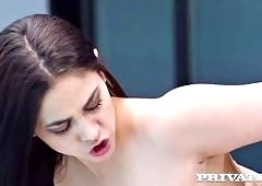 Ginebra Bellucci Takes Interracial Anal Pounding Outdoors
