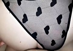 Marshmallow Sweets Big Cock Dominates Girlfriend, Breeds Her and Creampies Deep