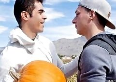 Cazden Hunter Devours Tristan Hunters Throbbing Cock in Steamy Couple Blowjob During Cocktober Fest
