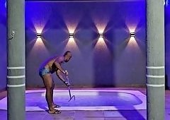 Mario Baiano Purposely Leaves Pool Messy To Devour Brazilian Stars Eliane Furacaox And Lorrany Exot